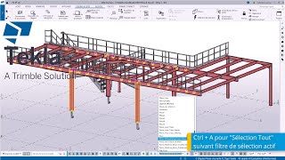 Astuce Tekla Structures  Contrôle des dessins de fabrication [upl. by Okimuy]