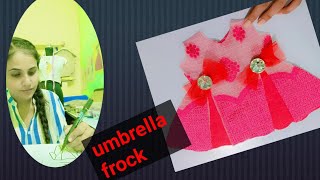 Umbrella frock cutting and stitching [upl. by Lemrej]