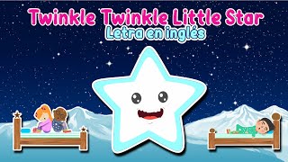 Twinkle Twinkle Little Star Lyrics  Letra en inglés  Elite Kids [upl. by Nomrej]