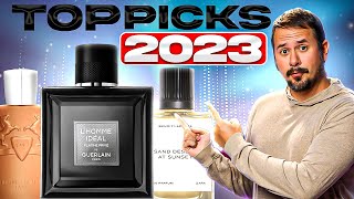 Top 10 MOST POPULAR New Fragrances For Men Of 2023 [upl. by Elda]