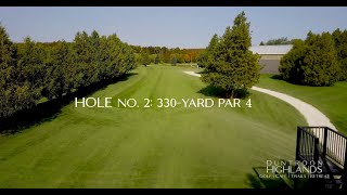 Hole 2 Overview by Head Golf Pro  Duntroon Highlands [upl. by Grayson601]