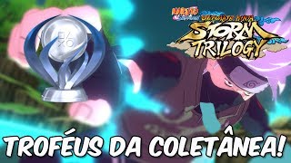 NARUTO STORM TRILOGY  TROFÉUSCONQUISTAS da COLETÂNEA [upl. by Ateval262]