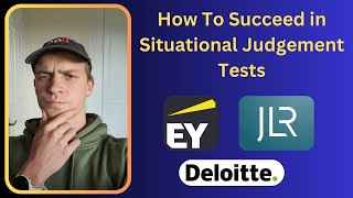 How I answer situational judgement questions Degree Apprenticeship Edition [upl. by Eelinej689]