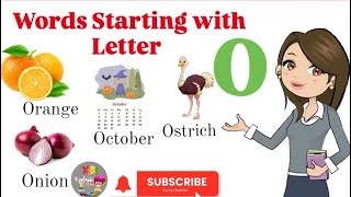 Words Starting with Letter OO Letter wordsKidslearningisfun59 viralvideo [upl. by Dorothi]