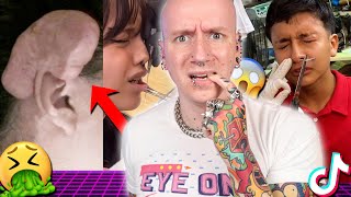 BIGGEST PIERCING KELOID Ive Ever Seen  New TikTok Piercing Fails 23  Roly [upl. by Seidler]