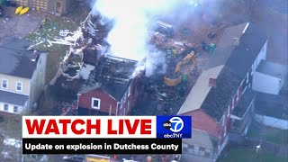 LIVE  Update on explosion in Dutchess County [upl. by Winola105]