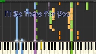 The Rembrandts  Ill Be There For You Piano Cover [upl. by Airottiv]