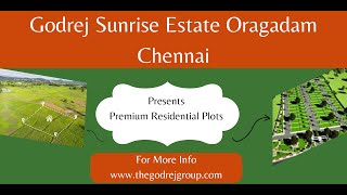 Godrej Sunrise Estate Oragadam  Plotted Development In Chennai [upl. by Liddle158]