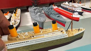 Gold Titanic Fitzgerald Carpathia Model Tested in the Water Will they sink or Float [upl. by Bridie833]