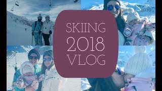 SKIING IN SESTRIERE  ITALY 2018 [upl. by Yentirb]