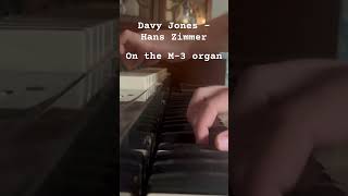 Davy Jones  Hans Zimmer on the M3 piratesofthecaribbean hanszimmer organ piano keys musician [upl. by Ihp642]