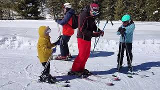 Skiing in Bansko  Bulgaria 14 march 2022 [upl. by Masson480]