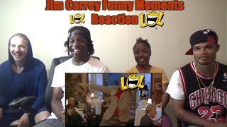 Jim Carrey Funny Moments Reaction [upl. by Enelahs]