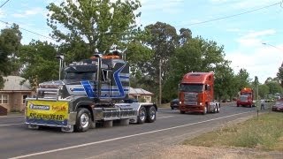 Castlemaine Truck Show Parade in 2006 [upl. by Eceinhoj]