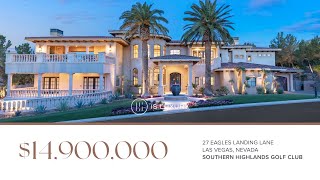 27 Eagles Landing Lane  Las Vegas NV  IS LUXURY [upl. by Annoit]