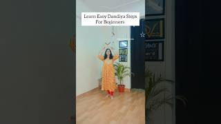 Learn Easy Dandiya Steps for NavratriDandiya Steps for beginnersdandiya garba navratri shorts [upl. by Killoran]