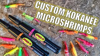 Making Custom Kokanee Microshrimp Lures [upl. by Bonney]