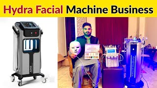 Hydrafacial Machine Price  Hydrafacial Machine Business  Beauty Parlour Products  Hamid Ch Vlogs [upl. by Rubetta]