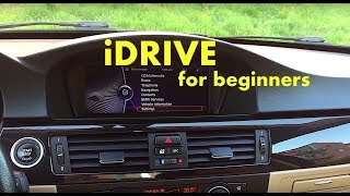 iDrive menu introduction for beginers BMW e90 lci [upl. by Stephan]