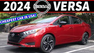 2024 Nissan Versa Quick Review  The last CHEAP car in America is worth every penny [upl. by Adamok497]