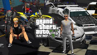 GTA SA FIVEM STYLE LITE VERSION FULL SKIN GANG  FULL CAR NEW‼️ SUPPORT SAMP [upl. by Sirtaeb]