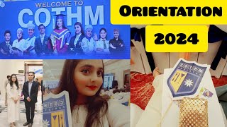 COTHMS Orientation Ceremony 2024🎉🎊  Performances dekhi bht enjoy kiya😍❤️ [upl. by Ecnarepmet]