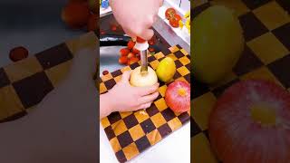 Peel the fruit core it and use it peeler shorts [upl. by Annovy]