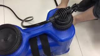 HOW TO INSTALL THE BACKPACK SPRAYER BY OZSTOCKCOMAU [upl. by Kuo293]