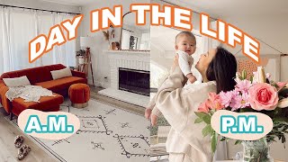 DAY IN THE LIFE ☀️ Valentines Day at Home Vlog 👶🏻💖 [upl. by Cozmo]