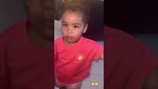 No creerás todo lo que come Cattleya la hija de Anuel y Yailin viralvideo yailin noticias [upl. by Dloraj]