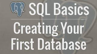 SQL Tutorial for Beginners 1 Installing PostgreSQL and Creating Your First Database [upl. by Aivekahs]