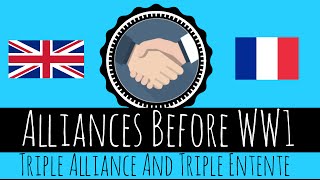 Alliances Before WW1  Triple Alliance And Triple Entente  GCSE History [upl. by Luhem200]