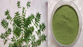 How to make NEEM POWDER at home  DIY Neem Powder for Face [upl. by Reinald]