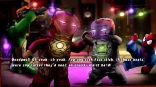 LEGO Marvel Super Heroes  House Party Protocol  100 Guide Red Brick X10 Heartbreaker [upl. by Erinn]