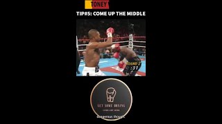 Toney vs Roy Jones Tip5 come up the middle [upl. by Airdnahc]