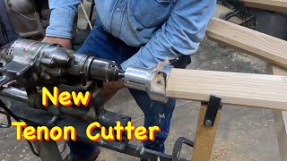 A New Tenon Cutter For an Old Purpose  Engels Coach Shop [upl. by Nesto]