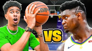 I Played NBA SUPERSTAR Zion Williamson 1v1 [upl. by Muldon481]