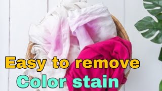 HOW TO REMOVE COLOUR STAIN FROM WHITE CLOTH or PAANO TANGGALIN ANG NAHAWAAN NA DAMIT NA PUTI [upl. by Jabon69]