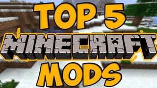 TOP 5 MODS FOR MINECRAFT 152 [upl. by Hootman]