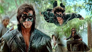 Hrithik Roshan Saving His Father Fight Scene  Krrish Movie Scenes  Tollywood Box Office [upl. by Daiz864]