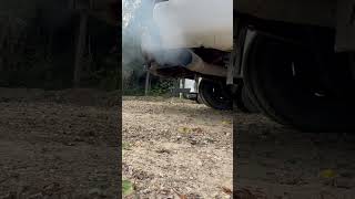 Lb7 dually 3500 duramax straight pipe with flow pro twister exhaust sound [upl. by Jariv]