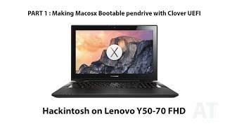 How to Hackintosh on Lenovo Y50  Part 1 [upl. by Hurlow]