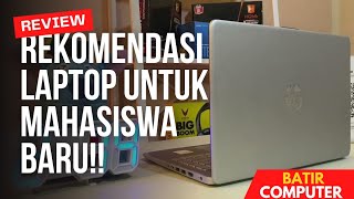 REKOMENDASI LAPTOP UNTUK MAHASISWA BARU 2024  REVIEW HP 14SDQ0508TU [upl. by Euv]