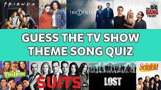 Guess the TV Show Theme Song Quiz 🎶 25 Questions [upl. by Lyford852]