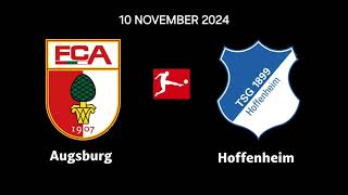 Augsburg VS Hoffenheim  Germany Bundesliga Match Prediction [upl. by Monti980]