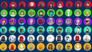 All Characters Unlocked in LEGO Star Wars The Skywalker Saga [upl. by Chuck]