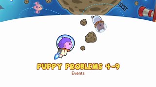 CodeSpark Academy Puzzles 49  Learn to Code Events Gameplay Puppy Problems  Coding Game Tutorial [upl. by Einaffit]