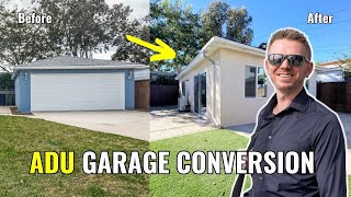 ADU Conversion From Detached Garage to Modern 1 Bed 1 Bath in Hawthorne CA [upl. by Braswell275]