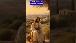 Today Hebron calendar verse newjerusalemthumboor ytshorts biblewords [upl. by Ellmyer118]