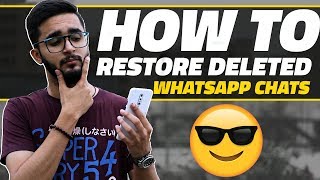 How to Restore Deleted WhatsApp Messages on Your Smartphone [upl. by Valerye]